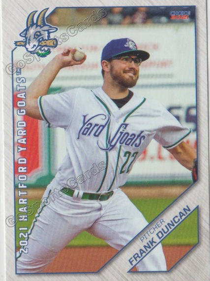 2021 Hartford Yard Goats Frank Duncan