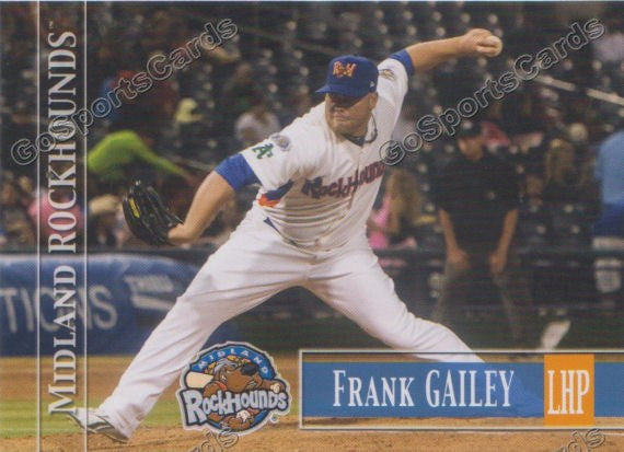 2014 Midland RockHounds Frank Gailey