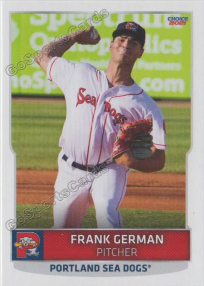 2021 Portland Sea Dogs Frank German