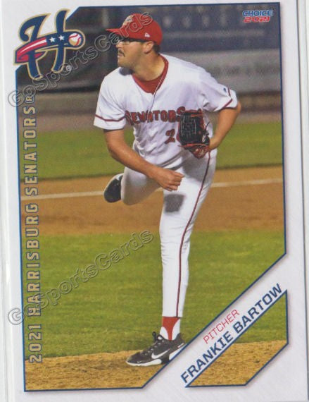 2021 Harrisburg Senators Frankie Bartow