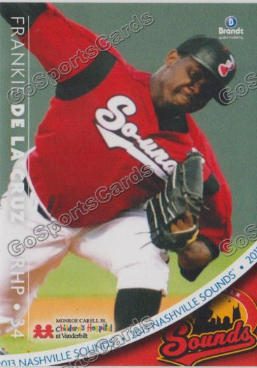2013 Nashville Sounds Frankie De La Cruz