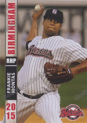 2015 Birmingham Barons Frankie Montas