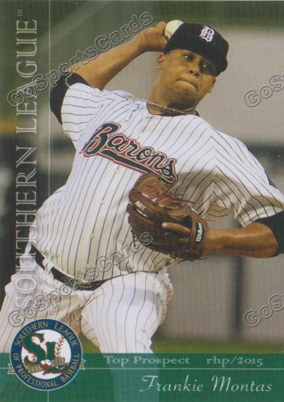2015 Southern League Top Prospect Frankie Frank Francellis Montas