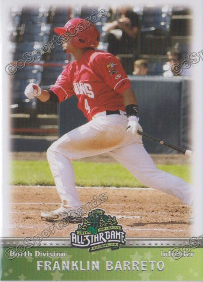 2014 Northwest League All Star ND Franklin Barreto