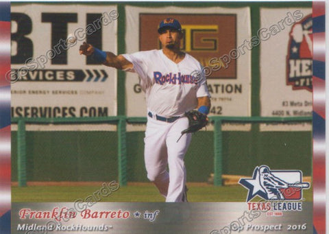 2016 Texas League Top Prospect Franklin Barreto