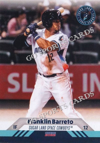 2022 Sugar Land Space Cowboys Franklin Barreto