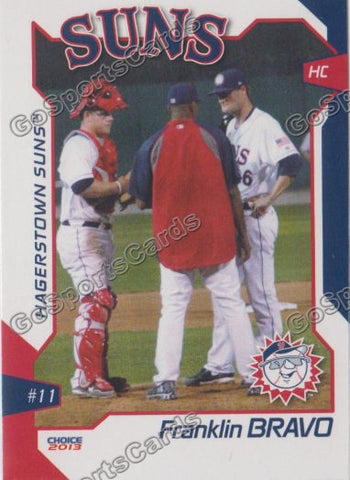 2013 Hagerstown Suns Franklin Bravo