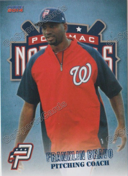2014 Potomac Nationals Franklin Bravo
