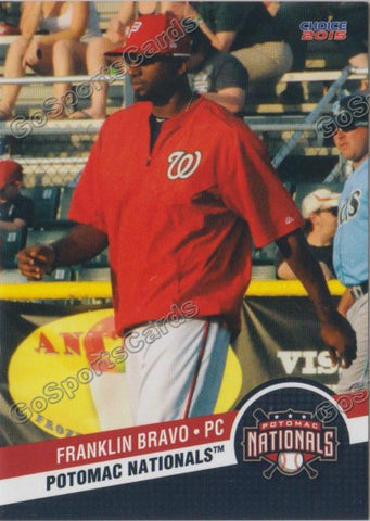 2015 Potomac Nationals Franklin Bravo