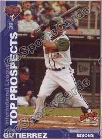 2006 International League Top Prospects Choice Franklin Gutierrez