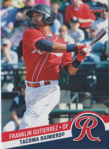 2015 Tacoma Rainiers Franklin Gutierrez