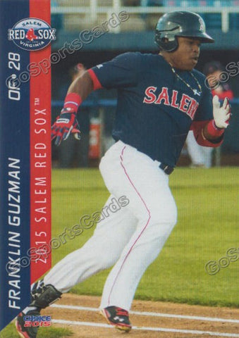 2015 Salem Red Sox Franklin Guzman