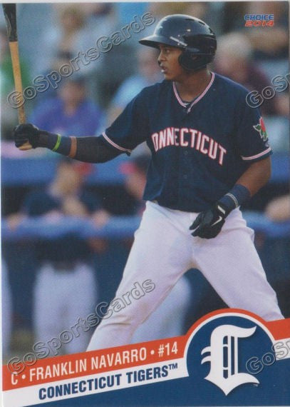 2014 Connecticut Tigers Franklin Navarro