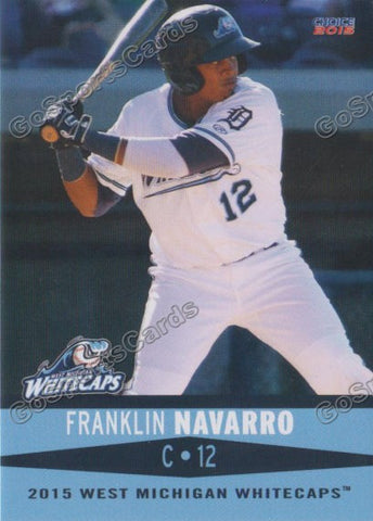 2015 West Michigan Whitecaps Franklin Navarro