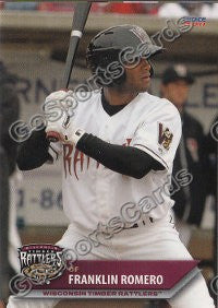 2011 Wisconsin Timber Rattlers Franklin Romero