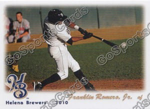 2010 Helena Brewers Franklin Romero Jr