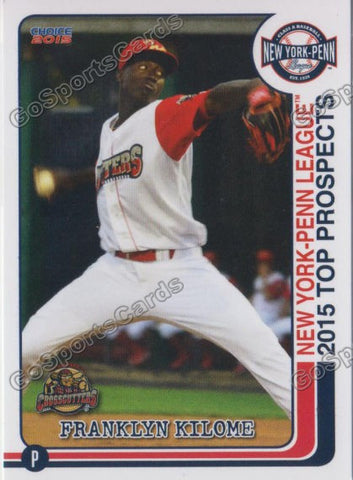 2015 New York Penn League Top Prospect NYPL Franklyn Kilome