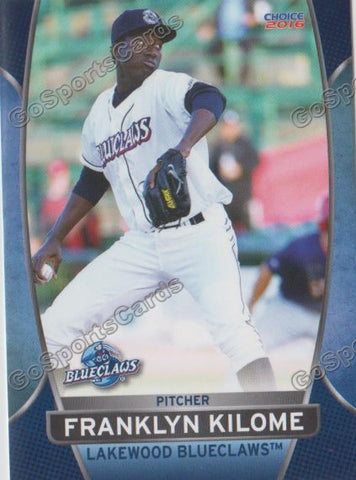 2016 Lakewood BlueClaws Franklyn Kilome