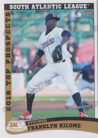 2016 South Atlantic League Top Prospect Franklyn Kilome