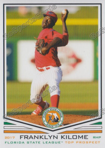 2017 Florida State League Top Prospect FSL Franklyn Kilome