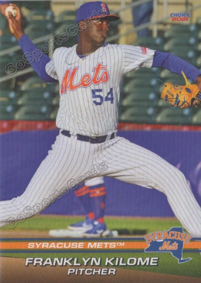 2021 Syracuse Mets Franklyn Kilome