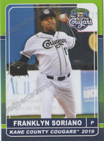 2019 Kane County Cougars Franklyn Soriano