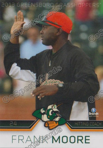 2013 Greensboro Grasshoppers Frank Moore