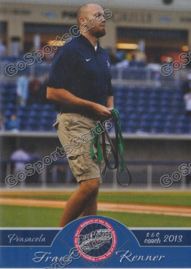 2013 Pensacola Blue Wahoos Frank Renner