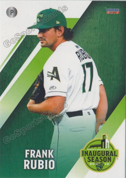 2018 Augusta GreenJackets Frank Rubio