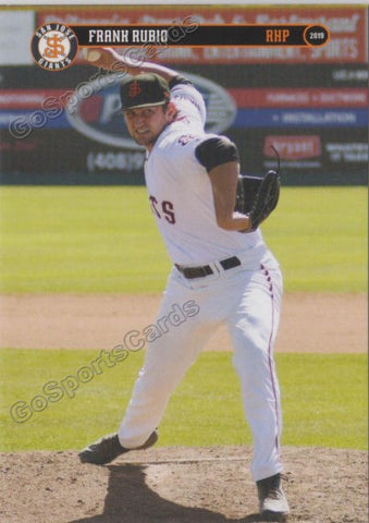 2019 San Jose Giants Frank Rubio