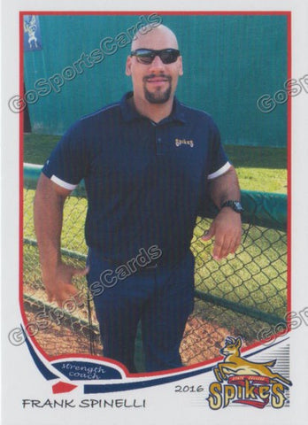 2016 State College Spikes Frank Spinelli