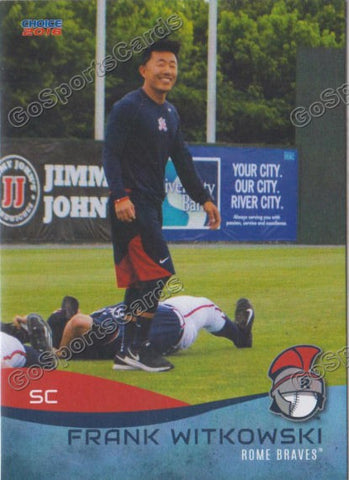 2016 Rome Braves Frank Witkowski