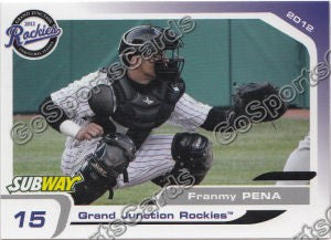 2012 Grand Junction Rockies Franmy Pena