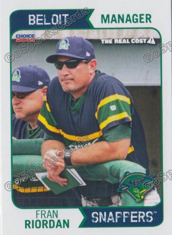 2016 Beloit Snappers Fran Riordan