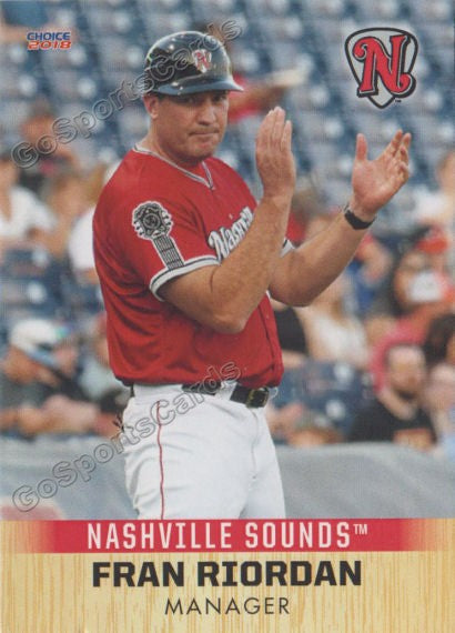 2018 Nashville Sounds Fran Riordan