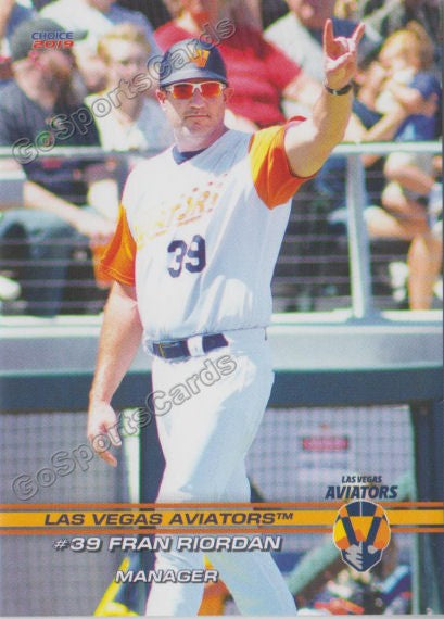 2019 Las Vegas Aviators Fran Riordan