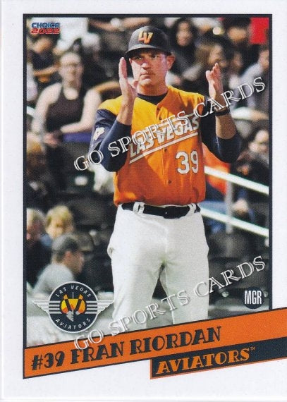 2022 Las Vegas Aviators Fran Riordan