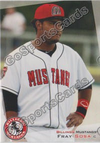 2012 Billings Mustangs Fray Sosa