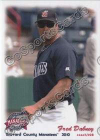 2010 Brevard County Manatees Fred Dabney