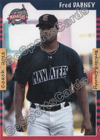2011 Brevard County Manatees Fred Dabney