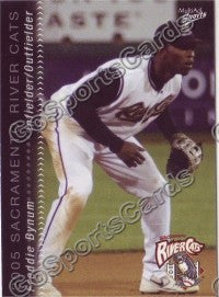 2005 Sacramento River Cats Multi-Ad Freddie Bynum