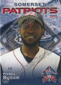 2012 Somerset Patriots Freddie Bynum