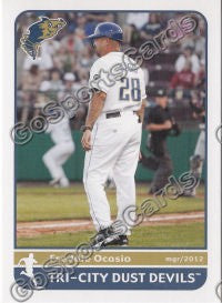2012 Tri City Dust Devils Freddie Ocasio