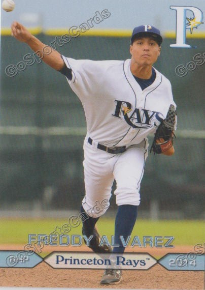 2014 Princeton Rays Freddy Alvarez