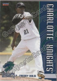 2011 Charlotte Knights Freddy Dolsi