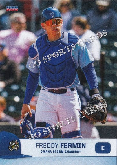 2023 Omaha Storm Chasers Freddy Fermin