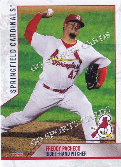 Springfield Freddus 2022 Springfield Cardinals Freddy Pacheco – Go Sports Cards