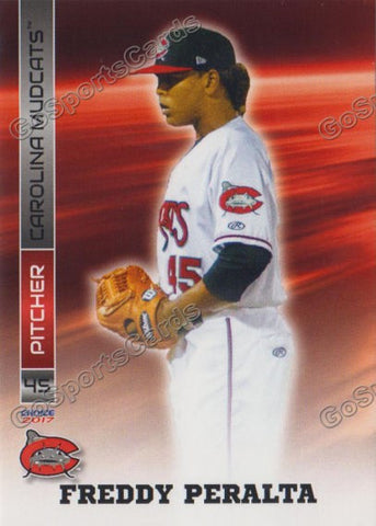 2017 Carolina Mudcats Freddy Peralta