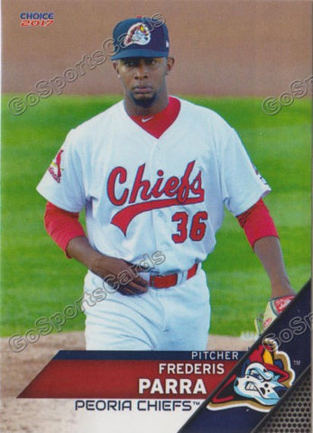 2017 Peoria Chiefs Frederis Parra