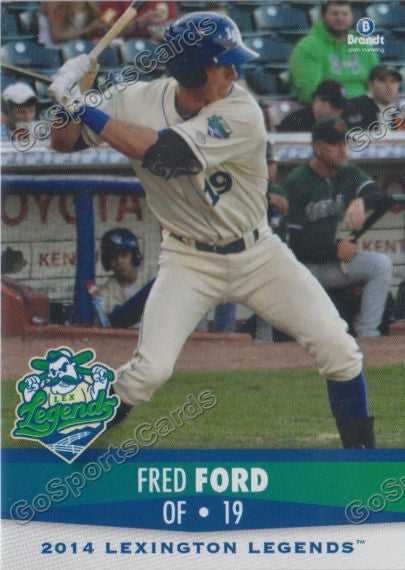 2014 Lexington Legends Fred Ford